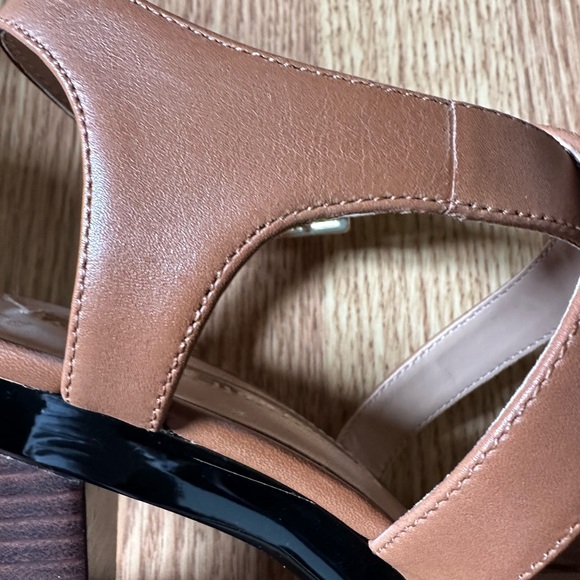 Elegant Brown Strappy Women's Heels worn 1x for 2 hours - Picture 8 of 8